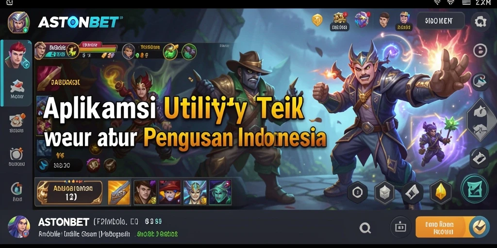 Tangkapan layar utama ASTONBET menampilkan antarmuka pengguna yang sederhana dan intuitif.
