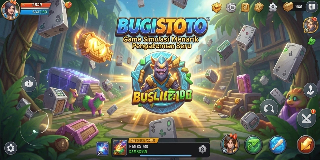 Screenshot menunjukkan gameplay menakjubkan dan interaksi mendalam di BUGISTOTO.