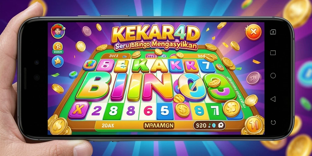 Tampilan seru dan menarik dari gameplay Bingo di KEKAR4D.