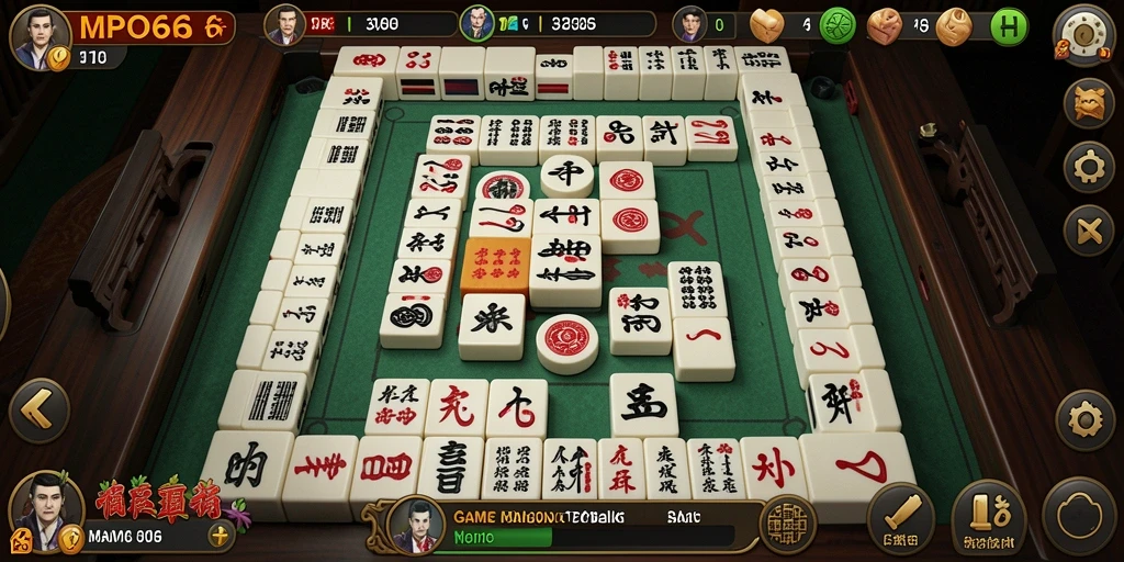 Screenshot MPO666 menampilkan gameplay Mahjong yang mendalam dan menarik.