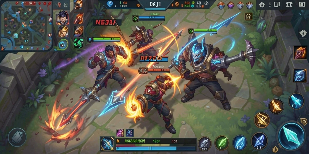Tampilan seru pertarungan hero di OKJKT.
