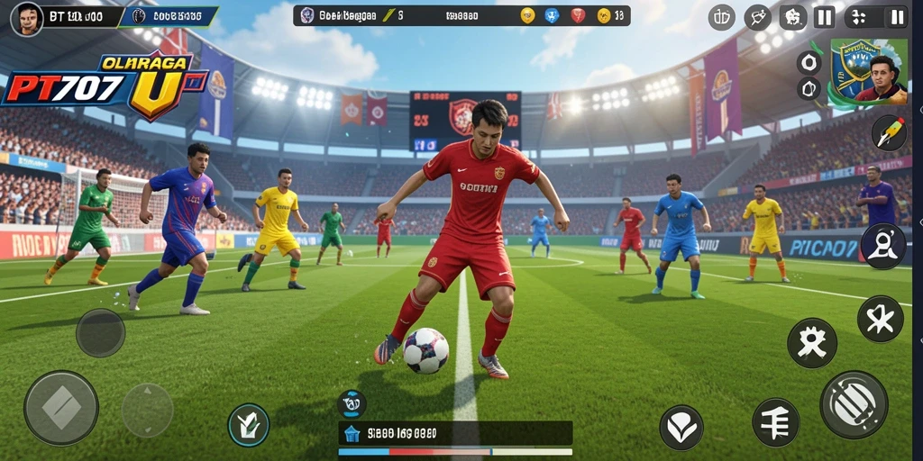 Gameplay menarik di <strong>PT707</strong> dengan aksi olahraga intens.
